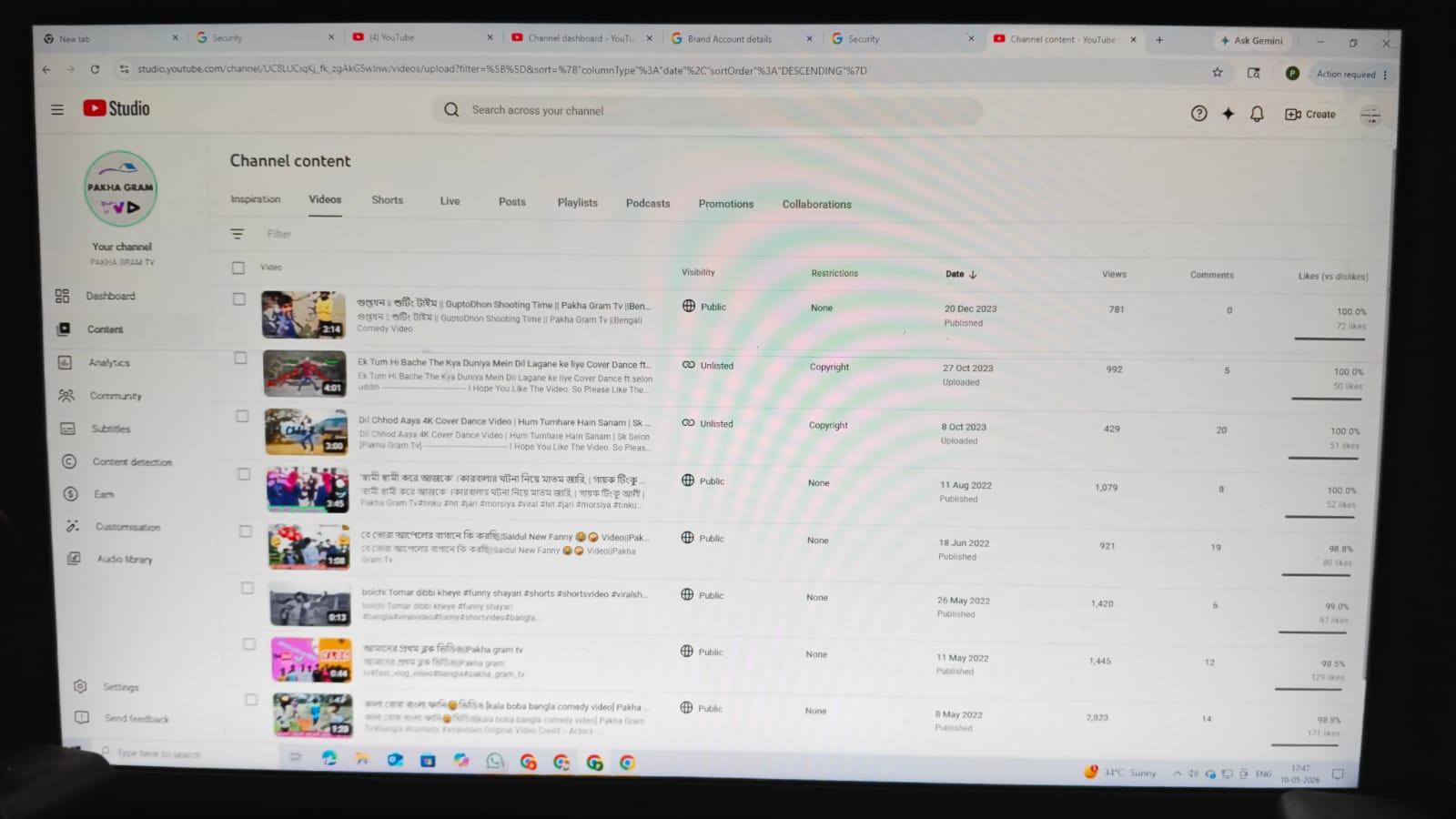 YouTube Channel For Sale | 2.5K Subscribers | 312K+ Views | Warning Channel | Full Transfer Deal